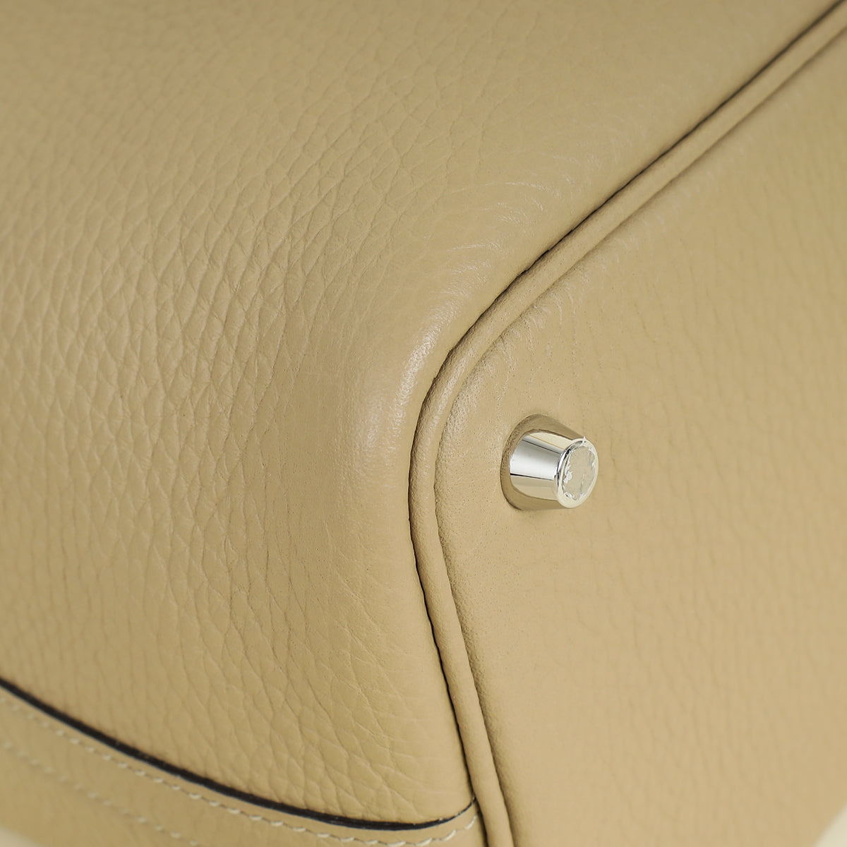 Hermes Beige Marfa Picotin Lock 18 Bag