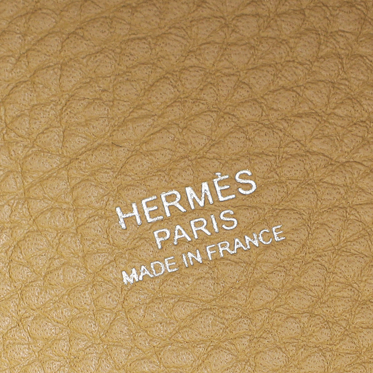 Hermes Beige Marfa Picotin Lock 18 Bag