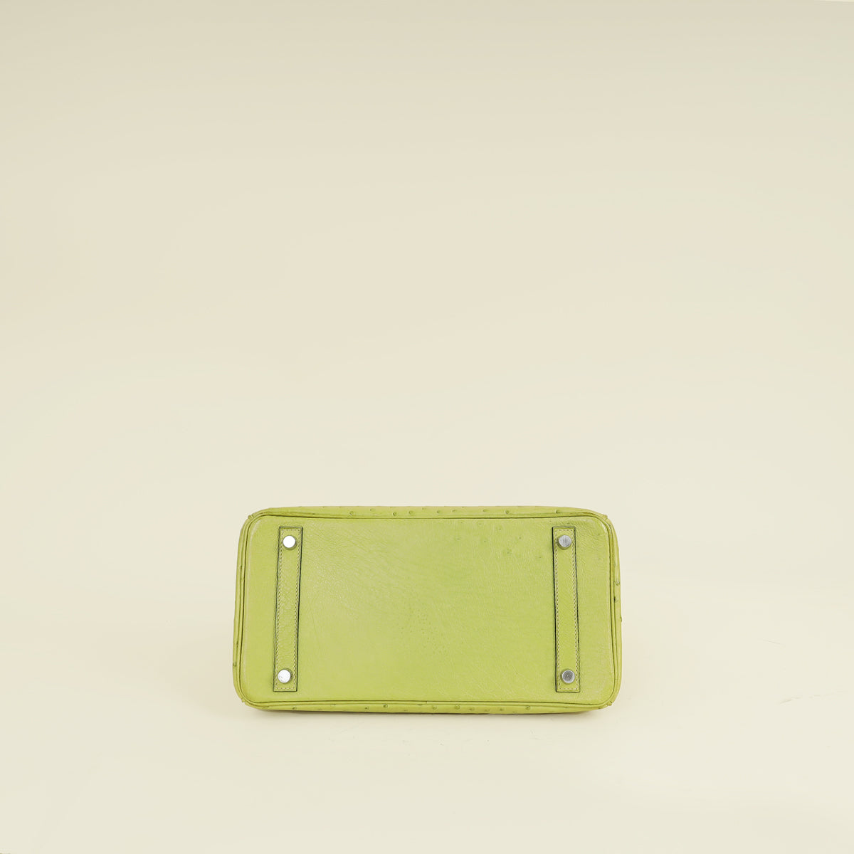 Hermes Vert Anise Birkin 30 Bag