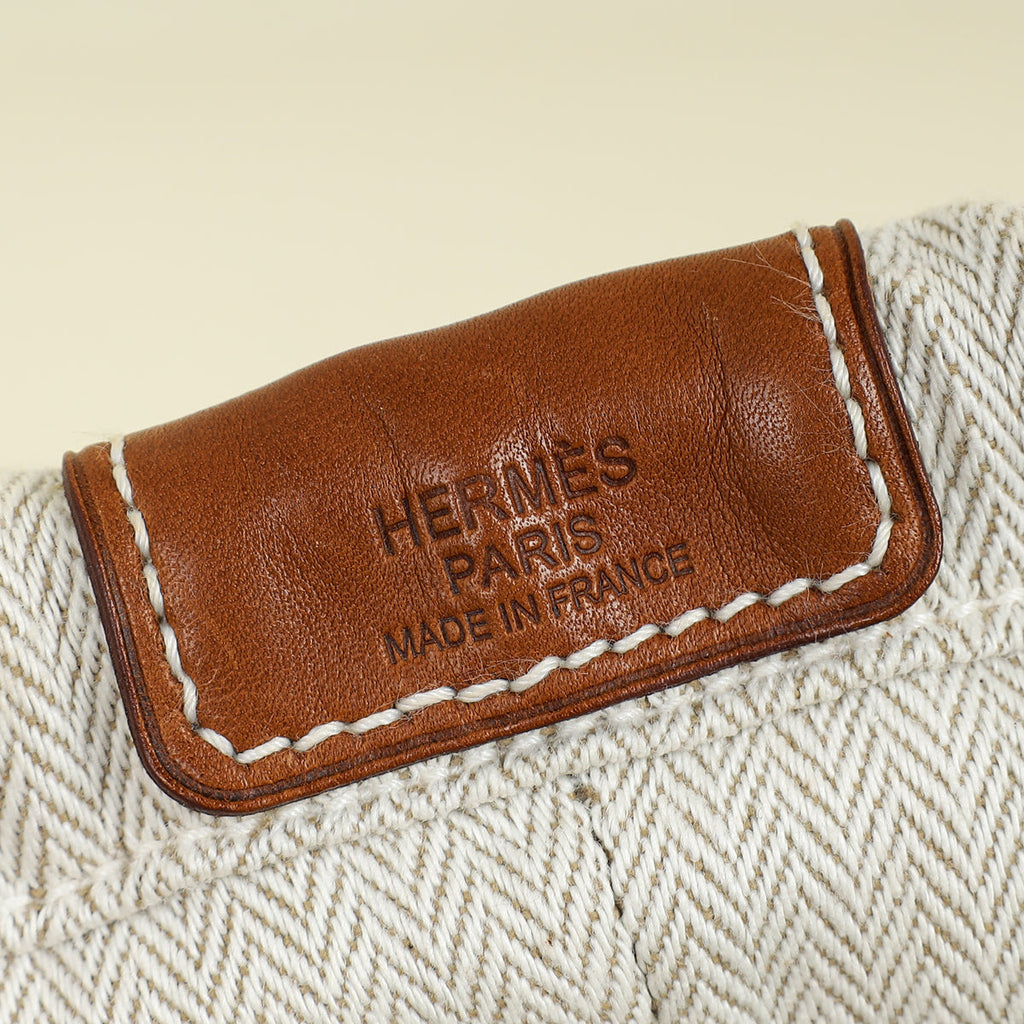 Hermes Bicolor Fourbi 25 Pouch
