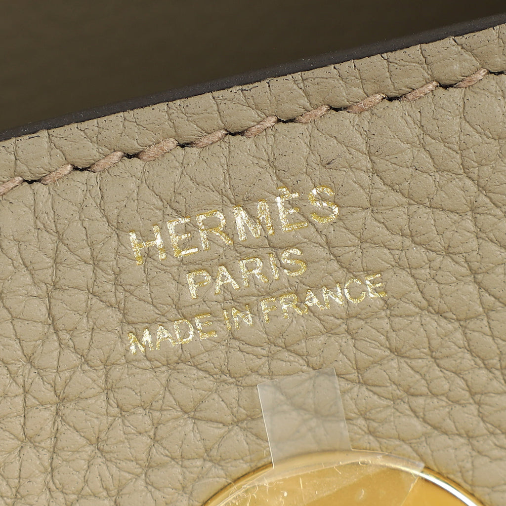 Hermes Beige Marfa Lindy 26 Bag