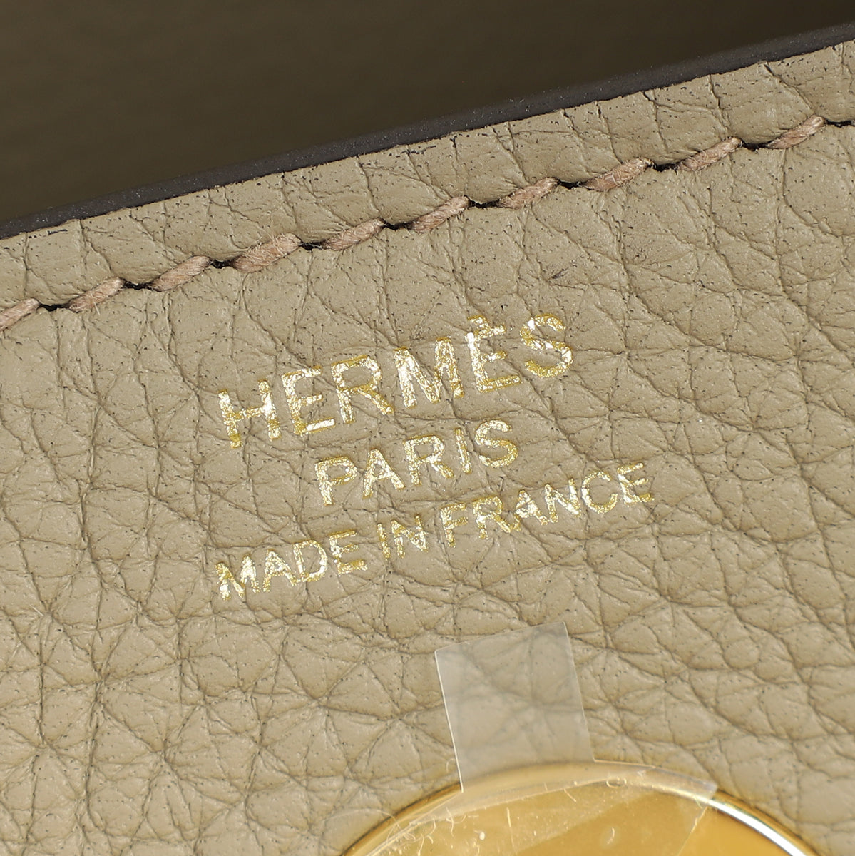 Hermes Beige Marfa Lindy 26 Bag