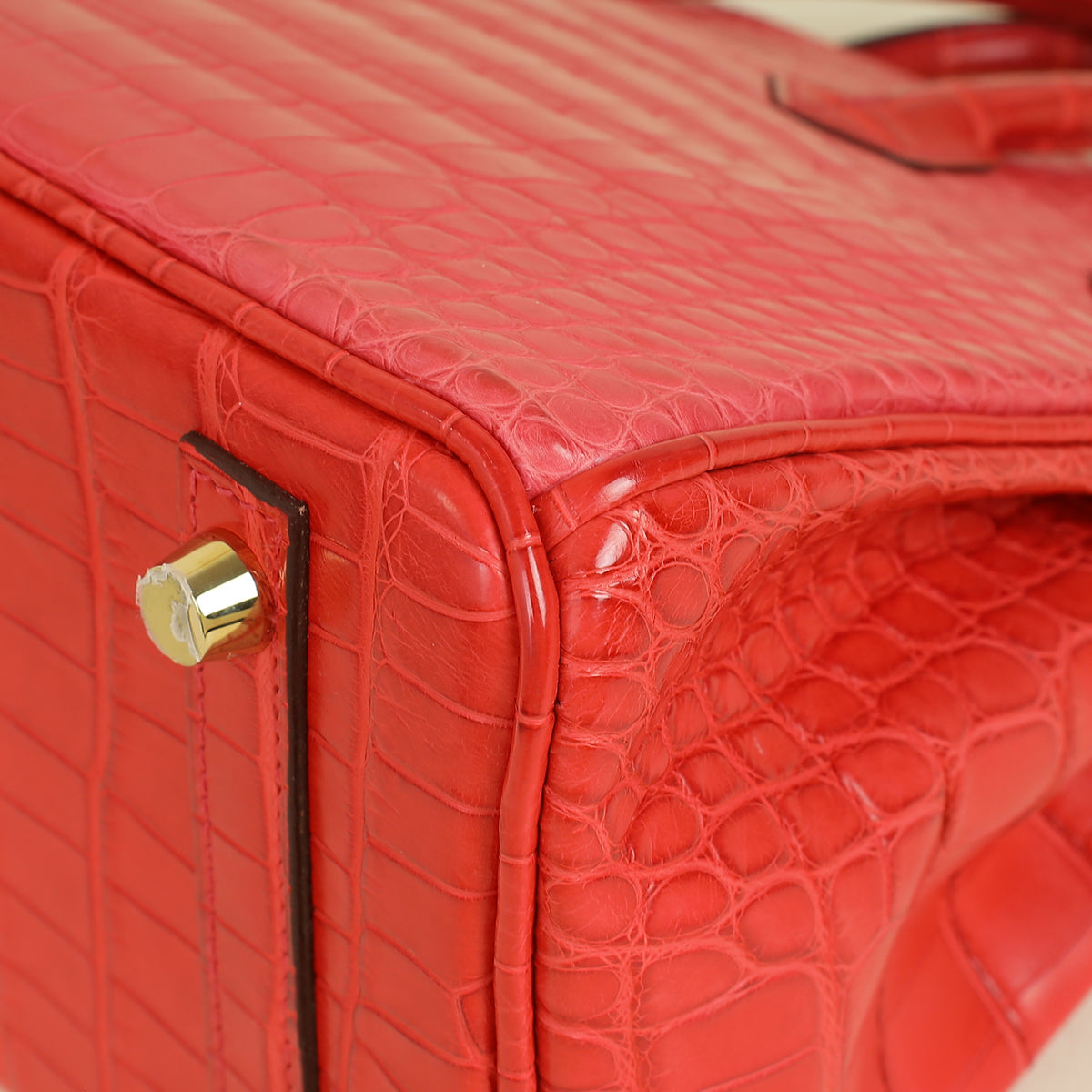 Hermes Bi-Color Matte Alligator Mississippiensis Birkin 25 Bag