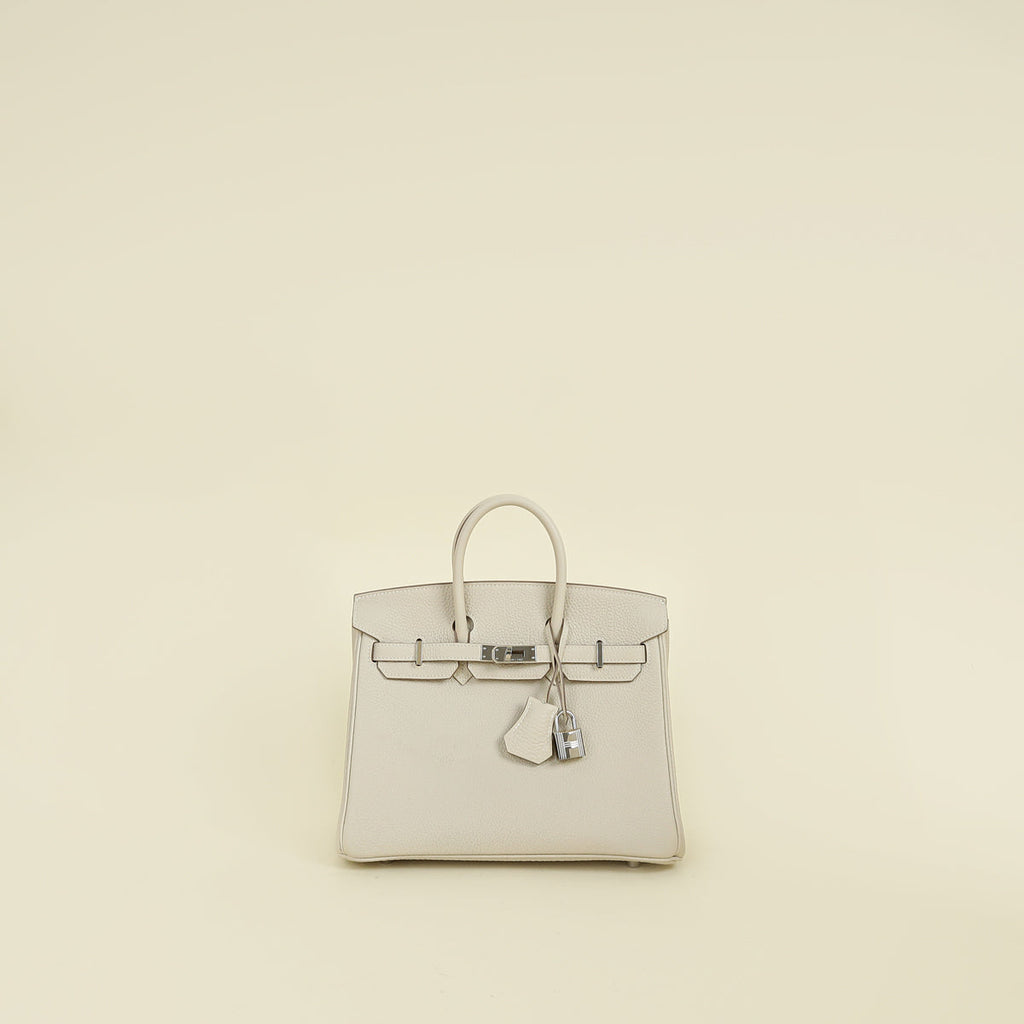 Hermes Craie Birkin 25 Bag