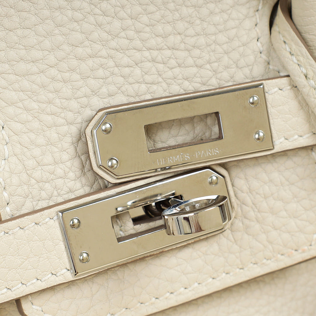 Hermes Craie Birkin 25 Bag