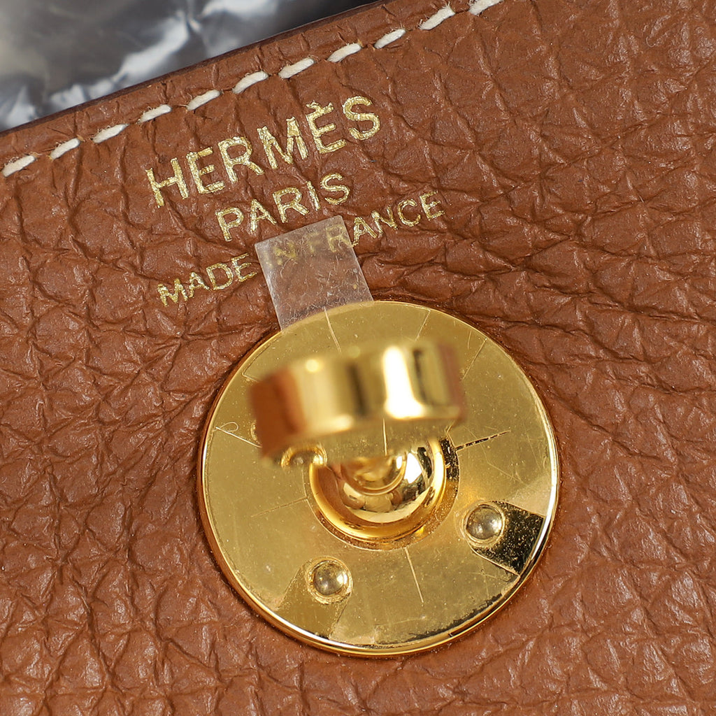 Hermes Alezan Mini Lindy Bag
