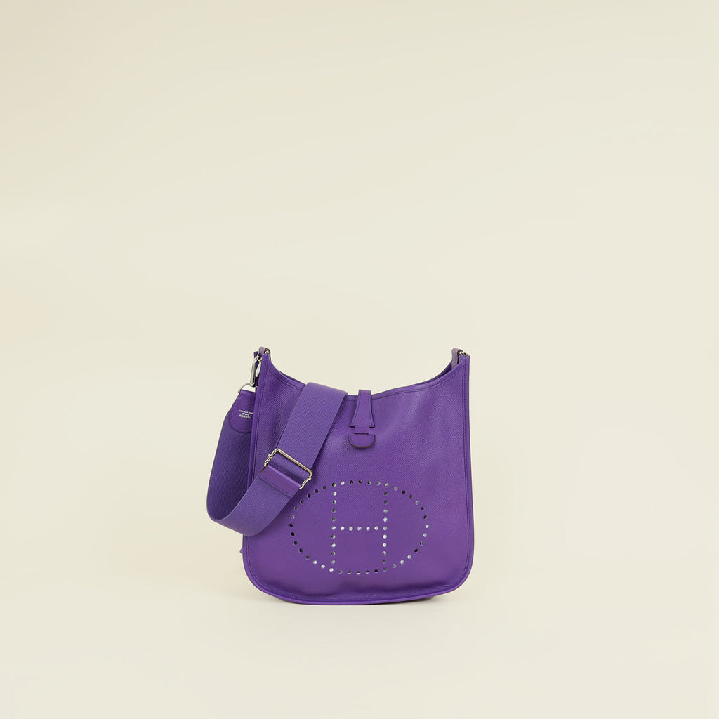 Hermes Ultraviolet Evelyne III 29 PM Bag