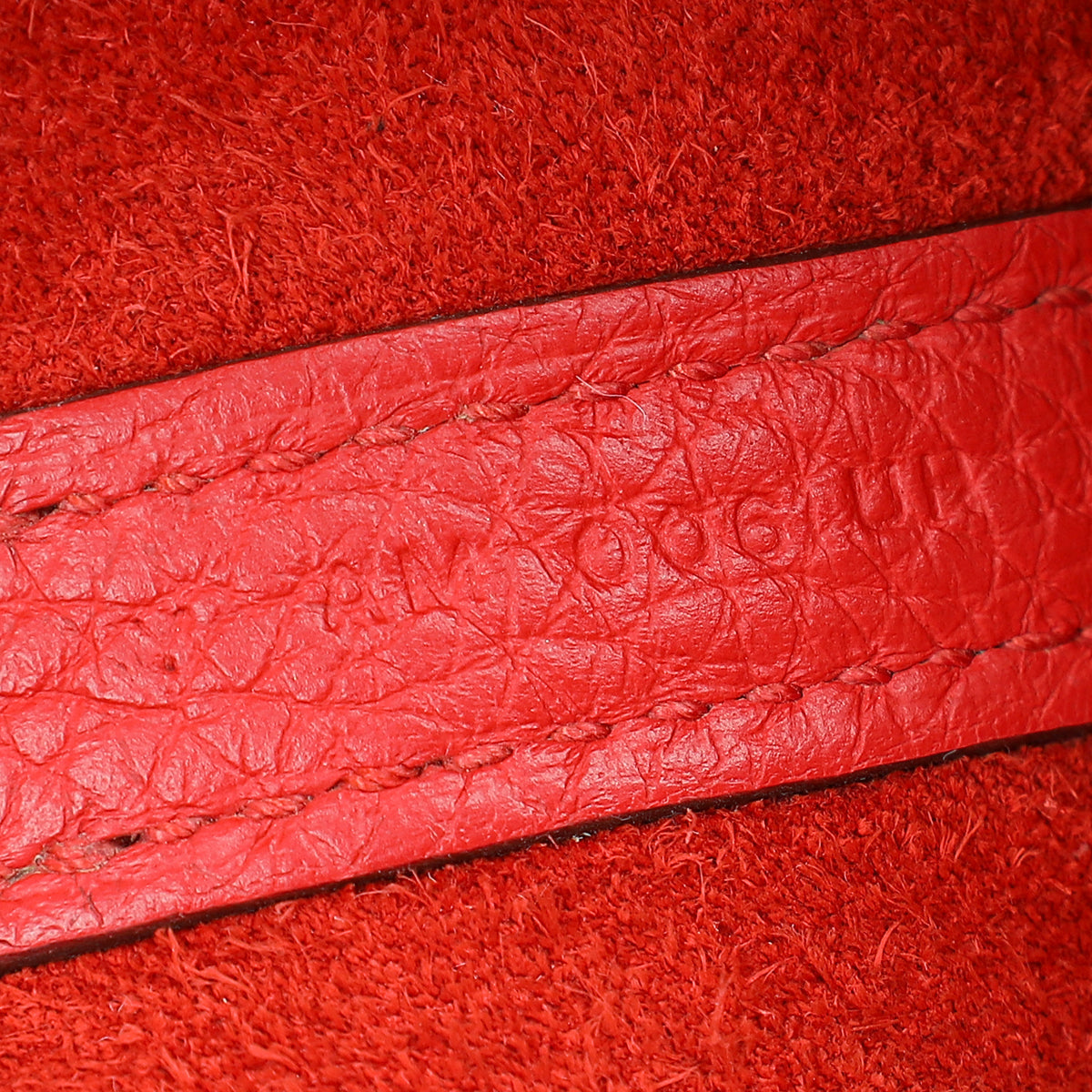 Hermes Rouge Casaque Picotin Lock 22 Bag