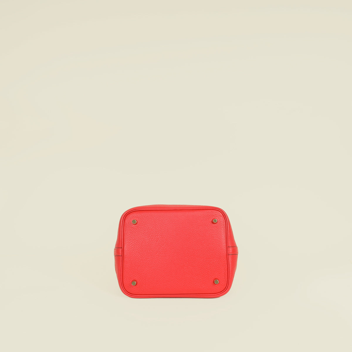 Hermes Rouge Casaque Picotin Lock 22 Bag