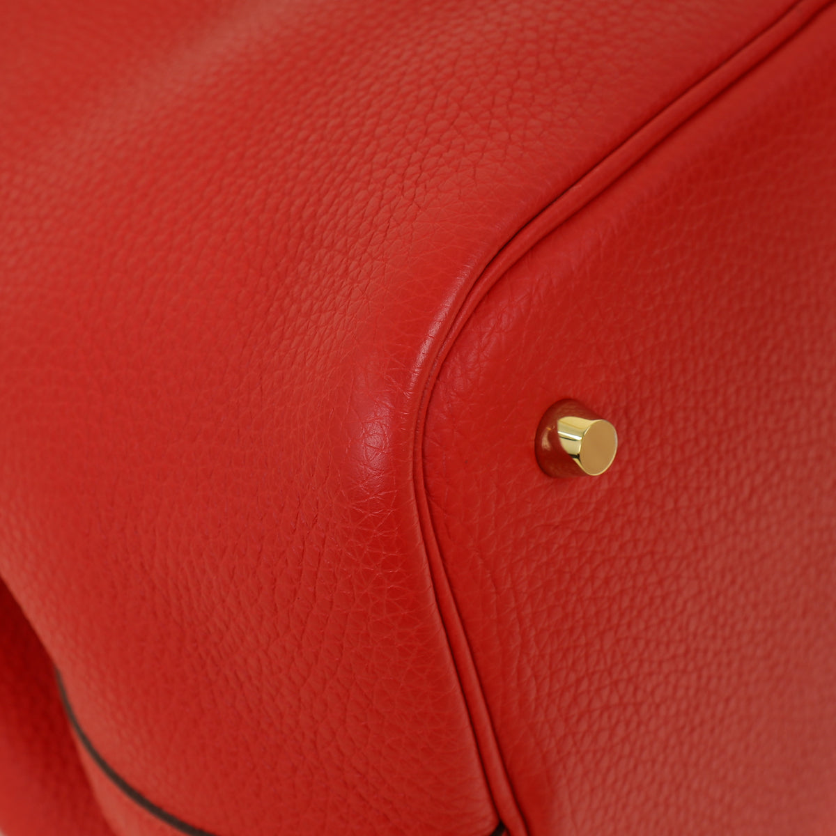 Hermes Rouge Casaque Picotin Lock 22 Bag