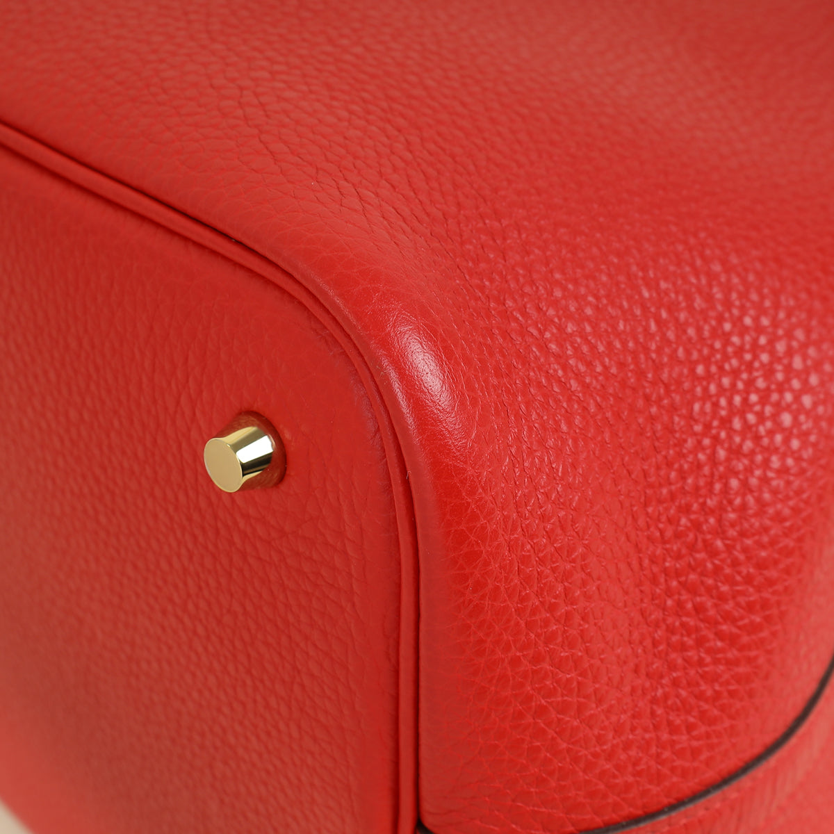 Hermes Rouge Casaque Picotin Lock 22 Bag