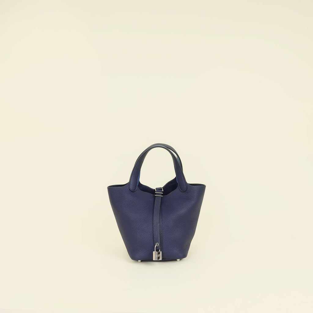 Hermes Bicolor Picotin Eclat 18 Bag