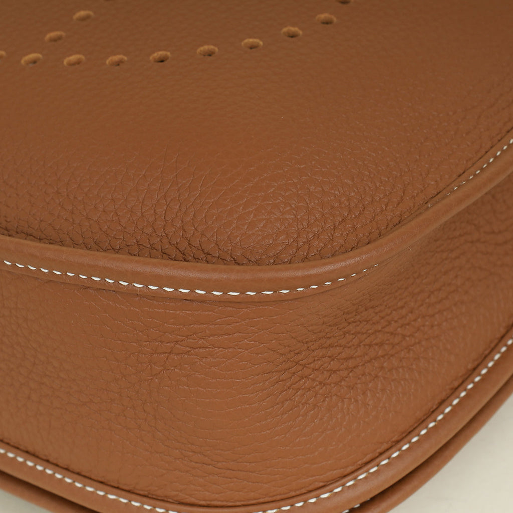 Hermes Gold Evelyne III PM Bag