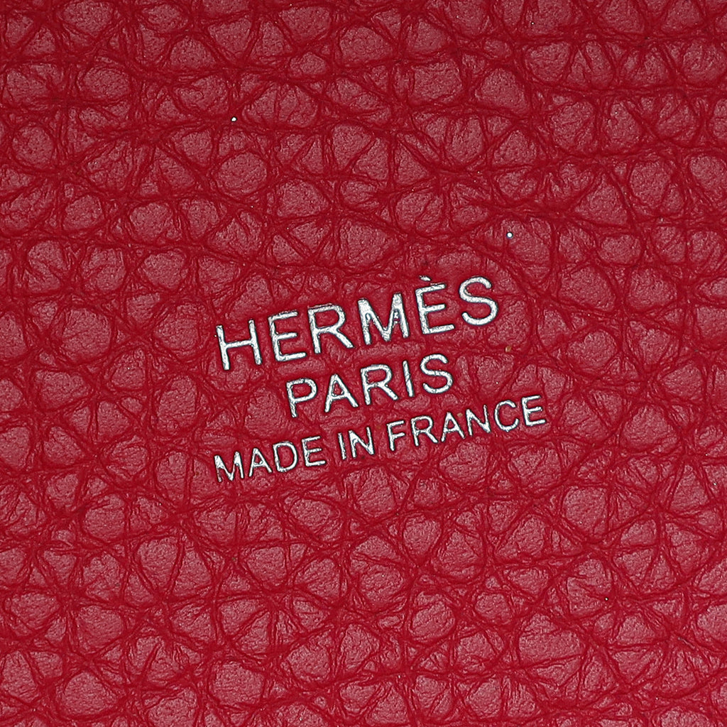 Hermes Rose Mexico Monochrome Picotin Lock 18 Bag