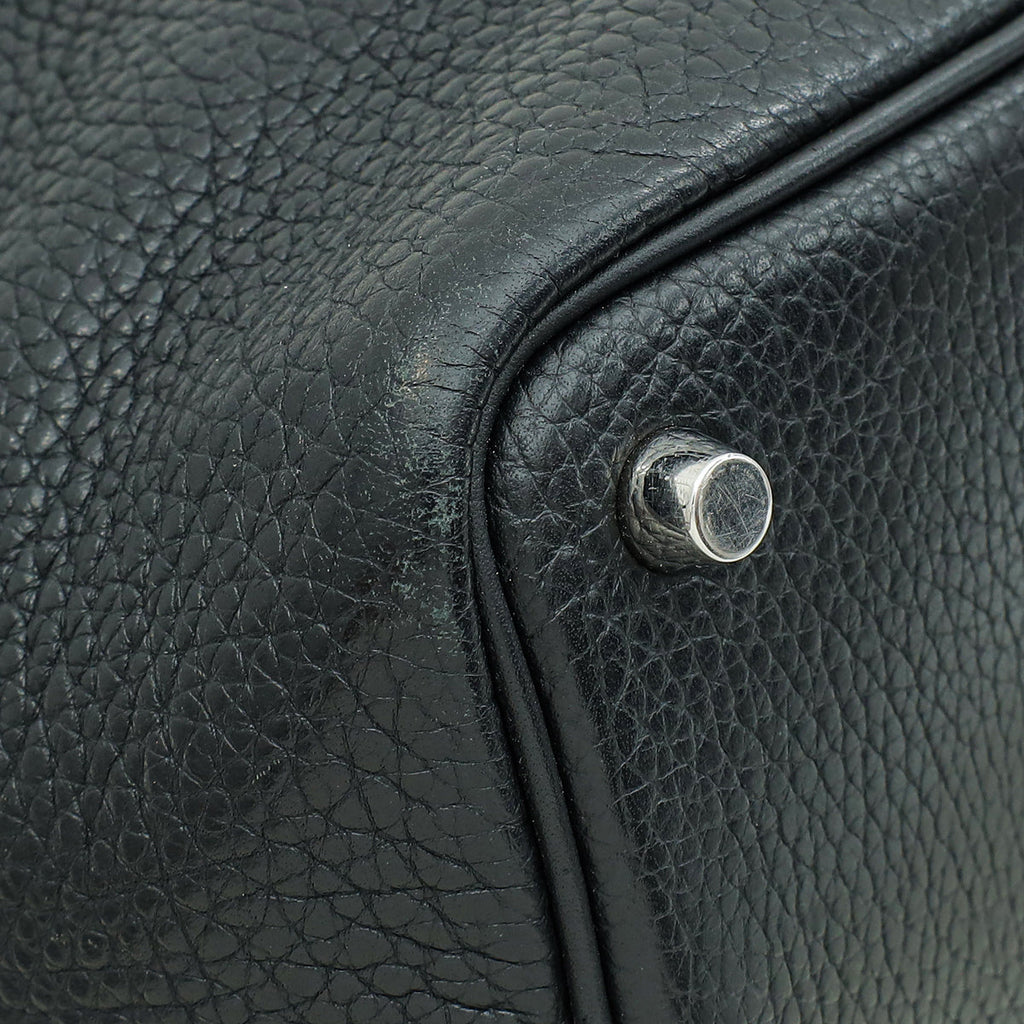 Hermes Noir Picotin Lock 18 Bag