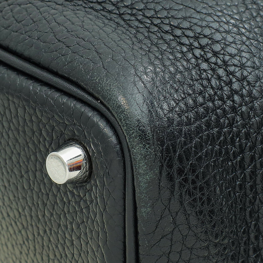 Hermes Noir Picotin Lock 18 Bag