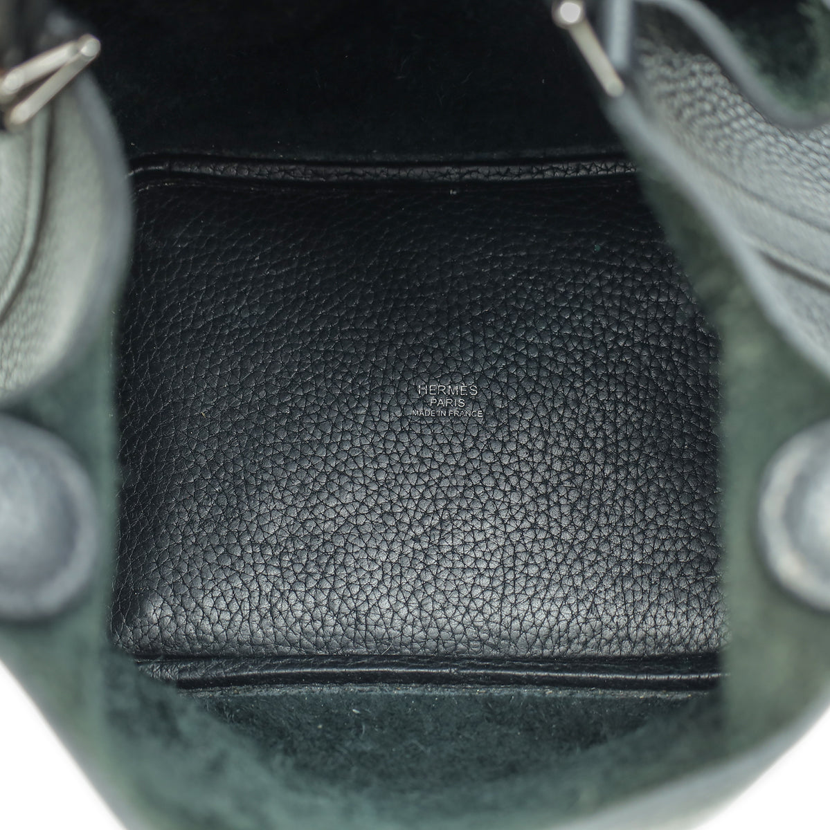 Hermes Noir Picotin Lock 18 Bag