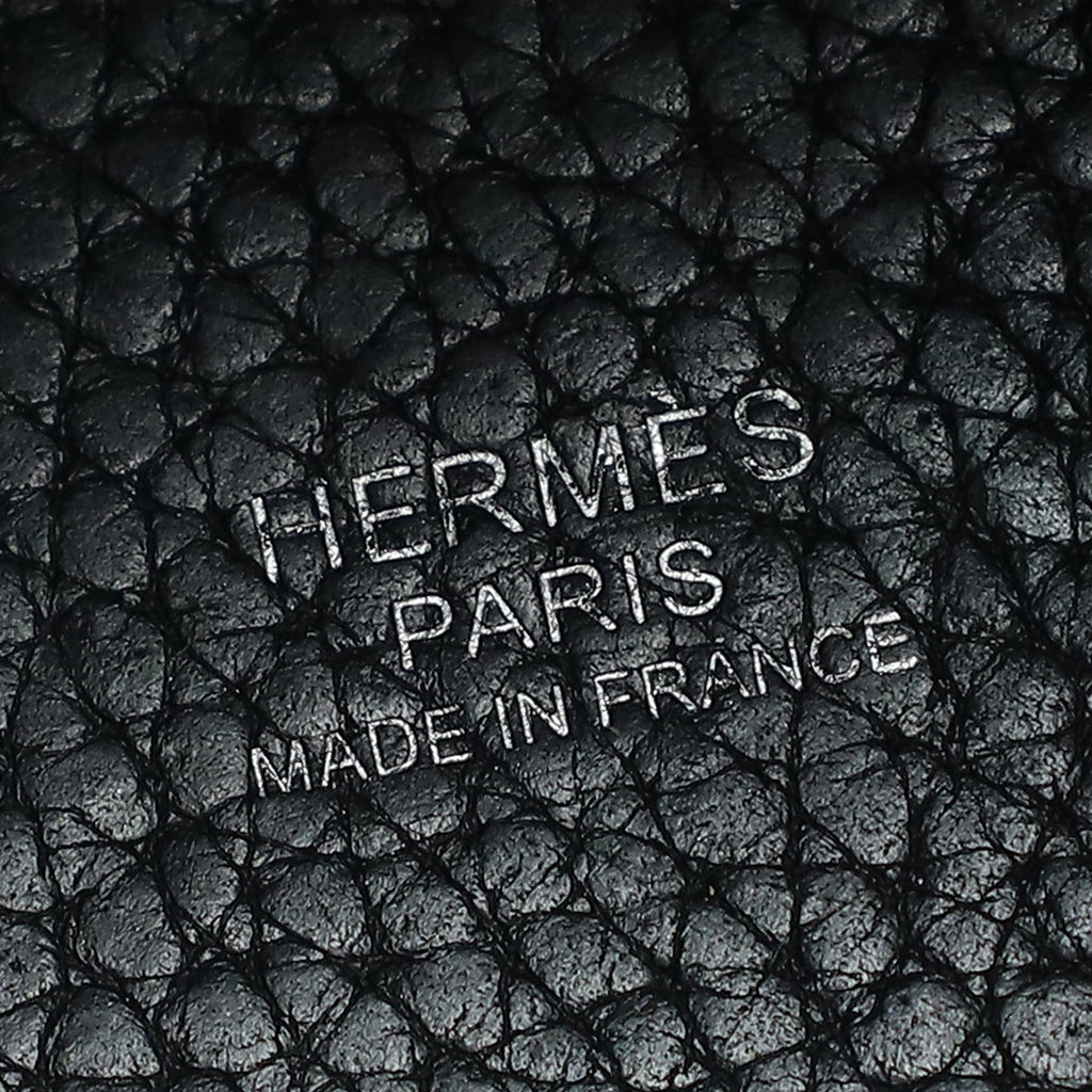 Hermes Noir Picotin Lock 18 Bag