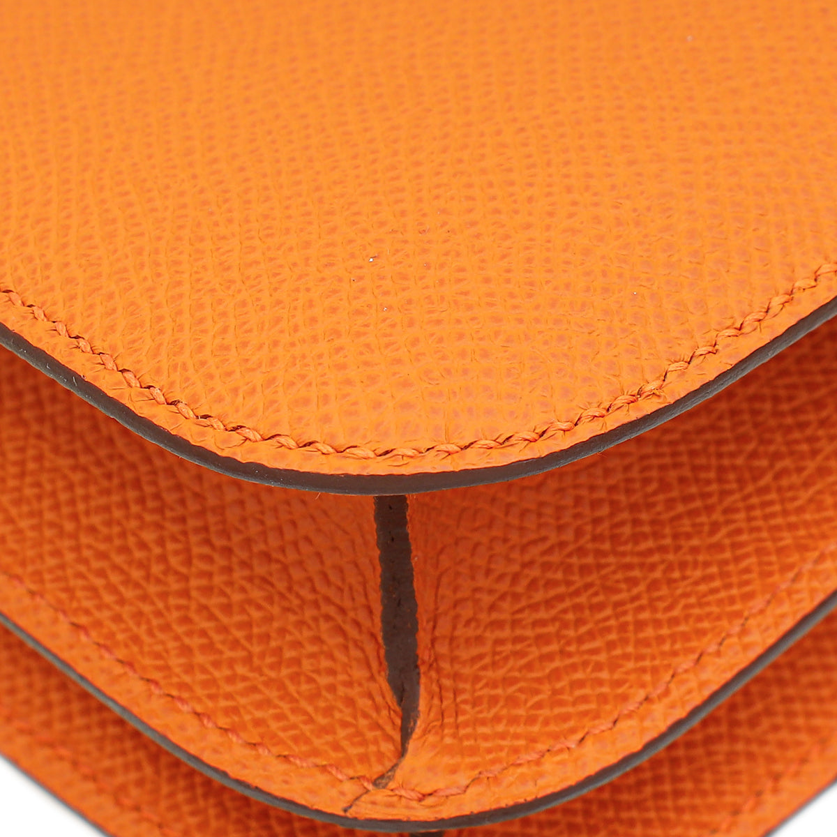 Hermes Orange Constance III Re-Edition Mini Bag