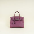 Hermes Violine Ostrich Retourne Birkin 30 Bag