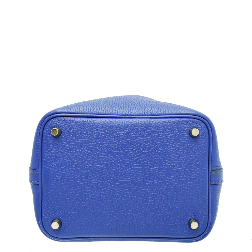Hermes Bleu Electrique Picotin 18 Bag