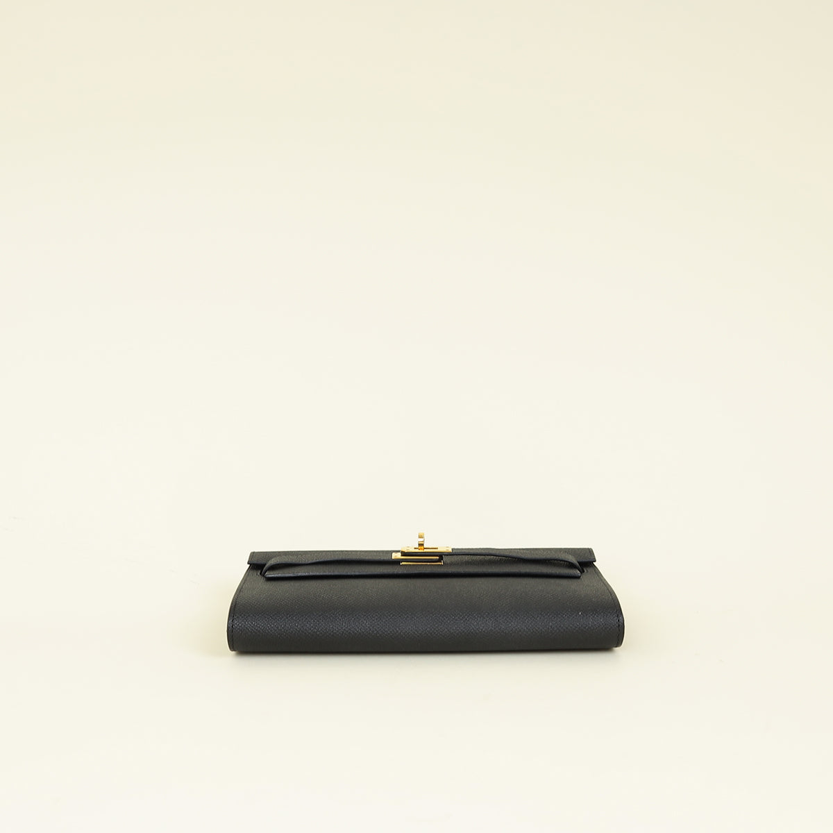Hermes Noir Kelly To Go Wallet