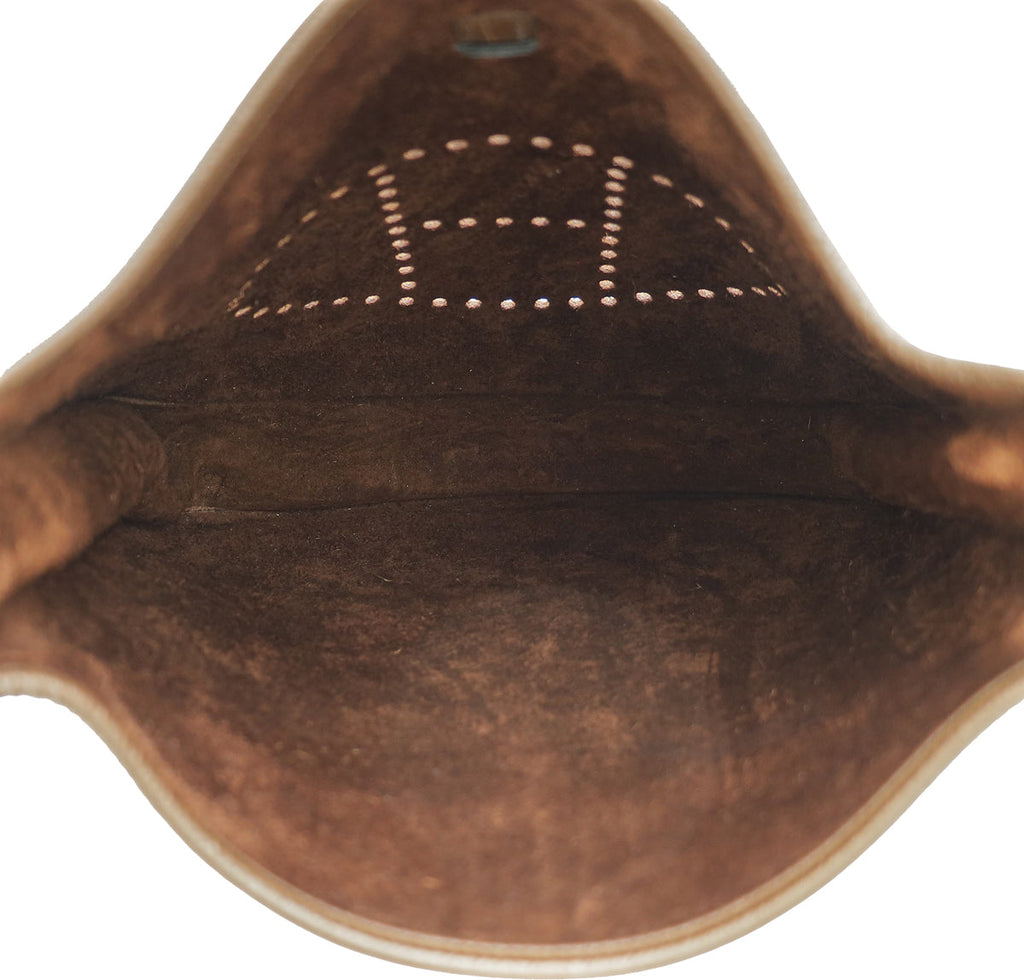 Hermes Chocolate Evelyne III PM Bag