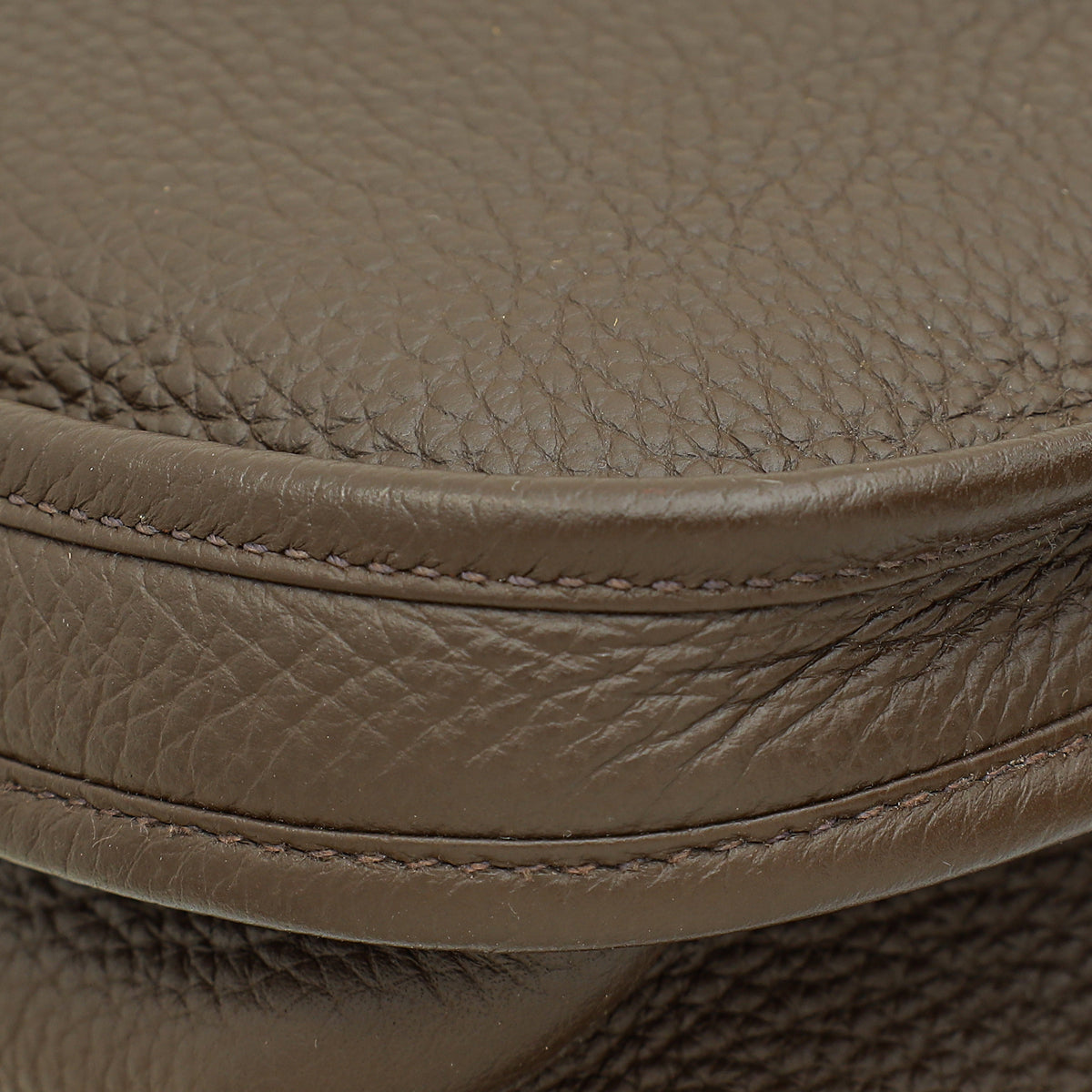 Hermes Chocolate Evelyne III PM Bag