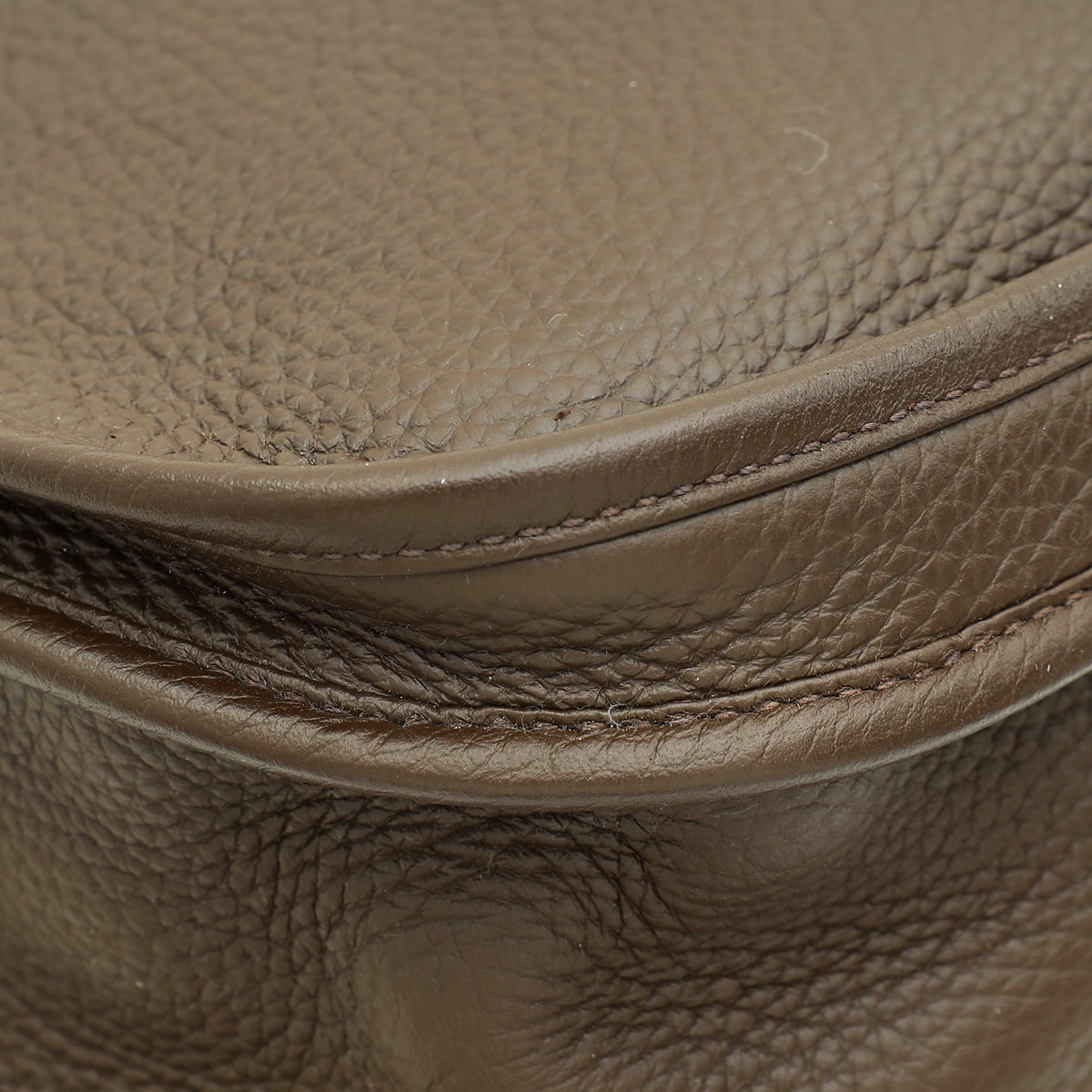 Hermes Chocolate Evelyne III PM Bag