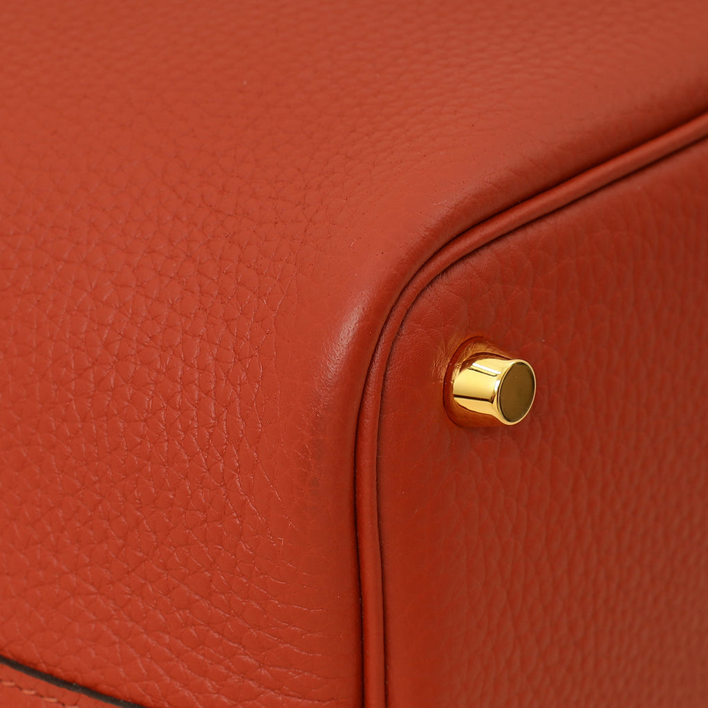 Hermes Cuivre Picotin Lock 18 Bag