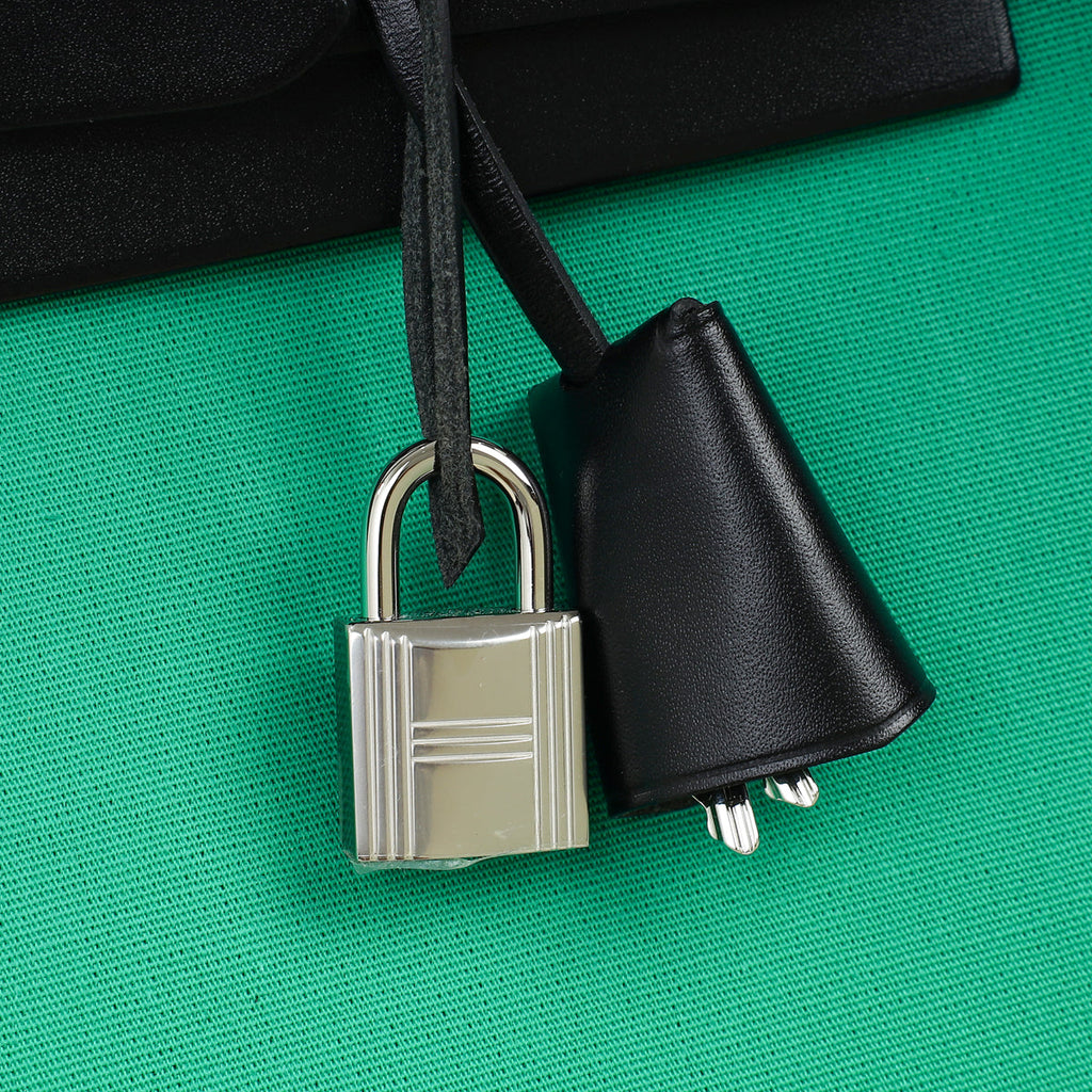Hermes Bicolor Herbag Zip 31 Laque Retourne Bag