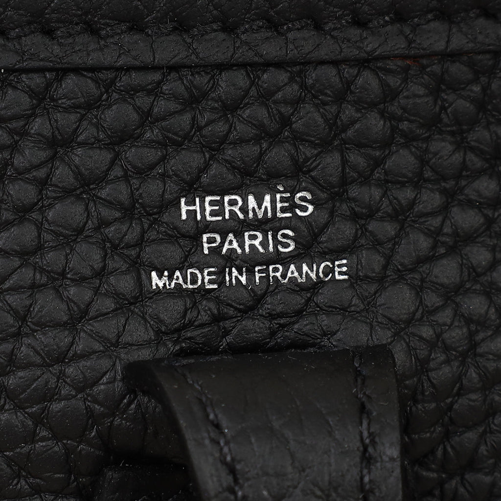 Hermes Noir Evelyne TPM Bag