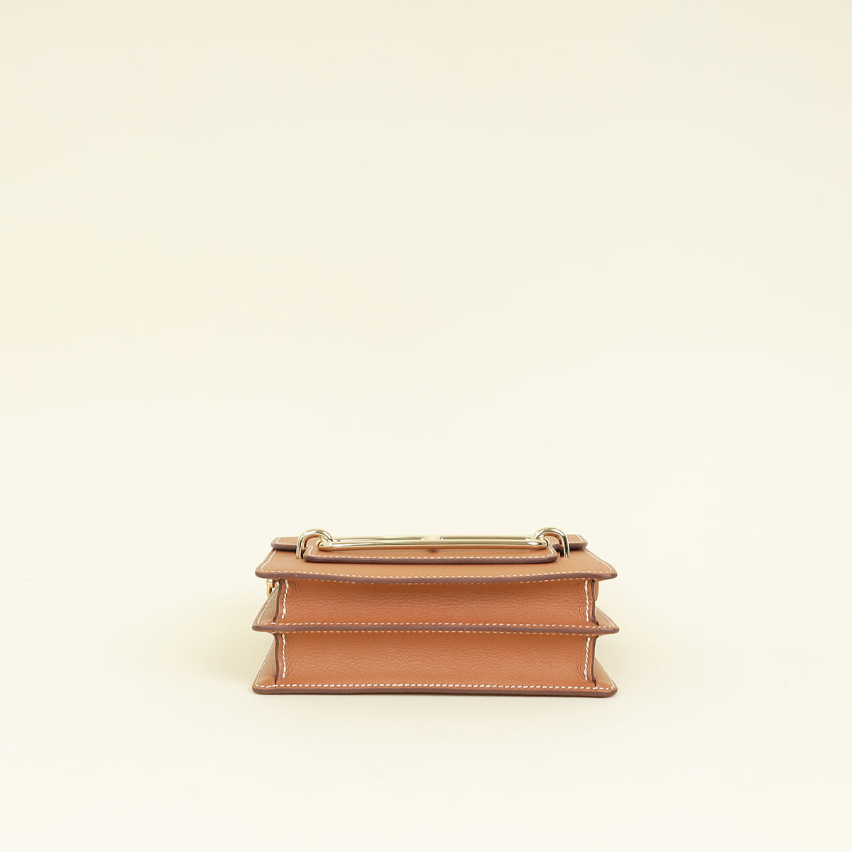 Hermes Gold Roulis Mini Evercolor Bag