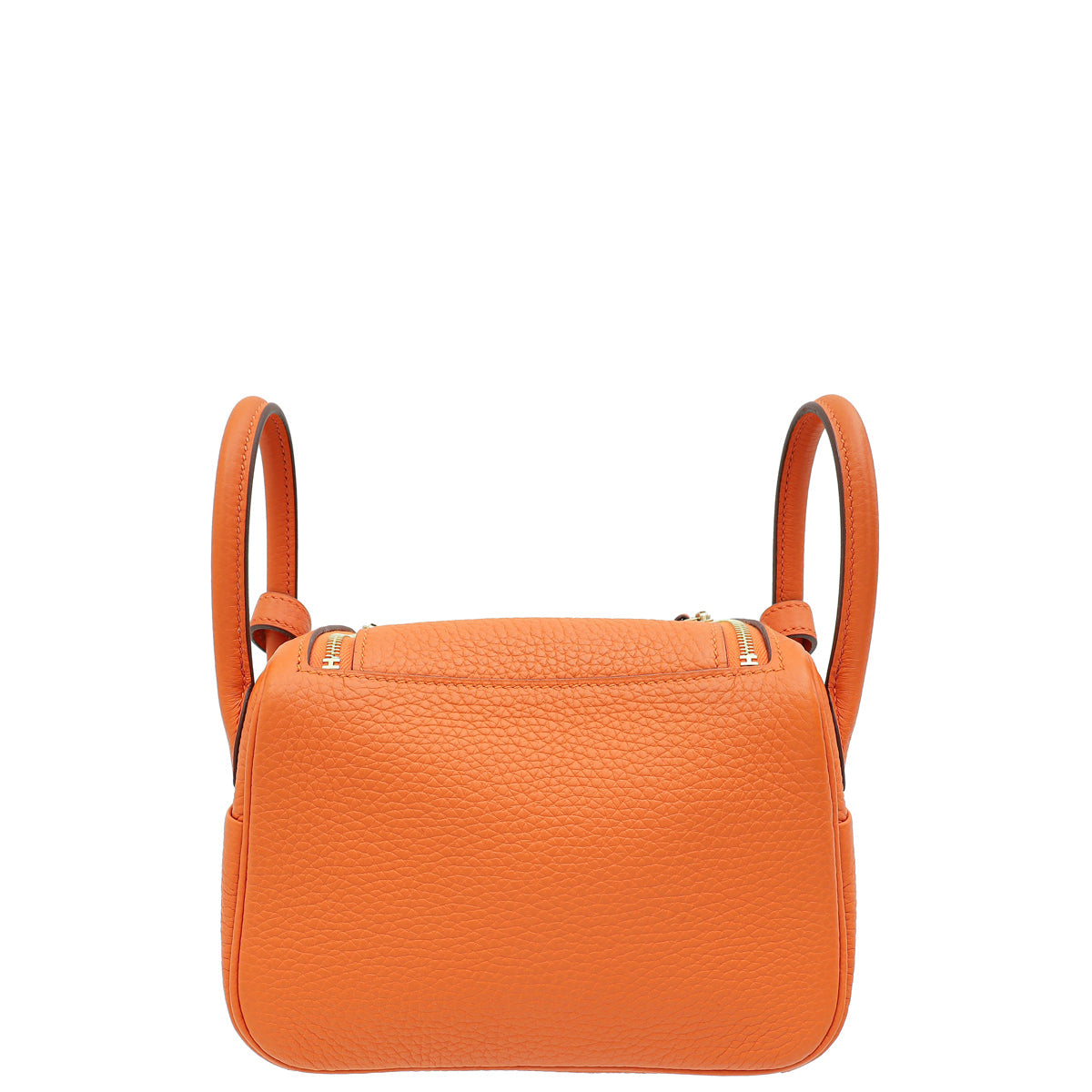 Hermes Orange Mini Lindy Bag