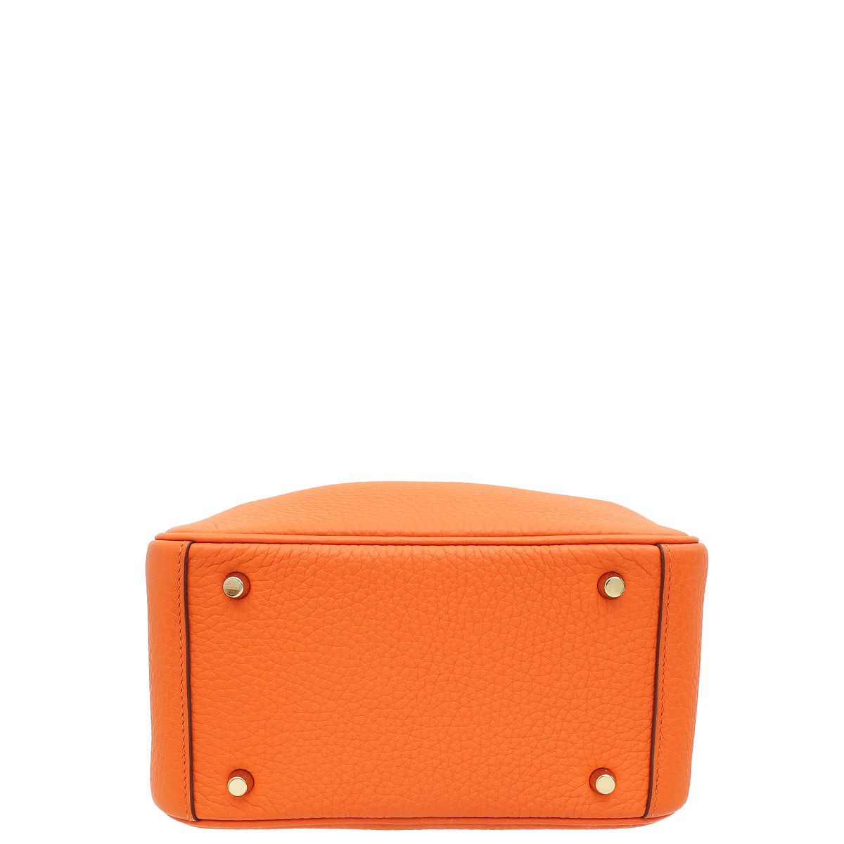 Hermes Orange Mini Lindy Bag