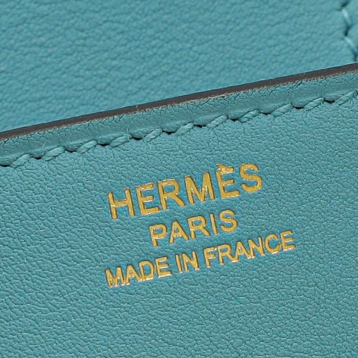 Hermes Bleu Atoll Retourne Birkin 25 Bag W/ Twillies