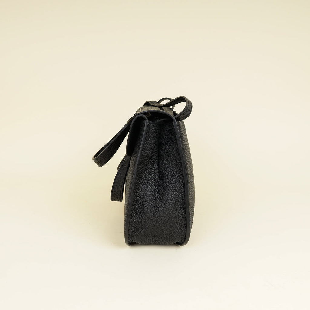 Hermes Noir Halzan 31 Bag