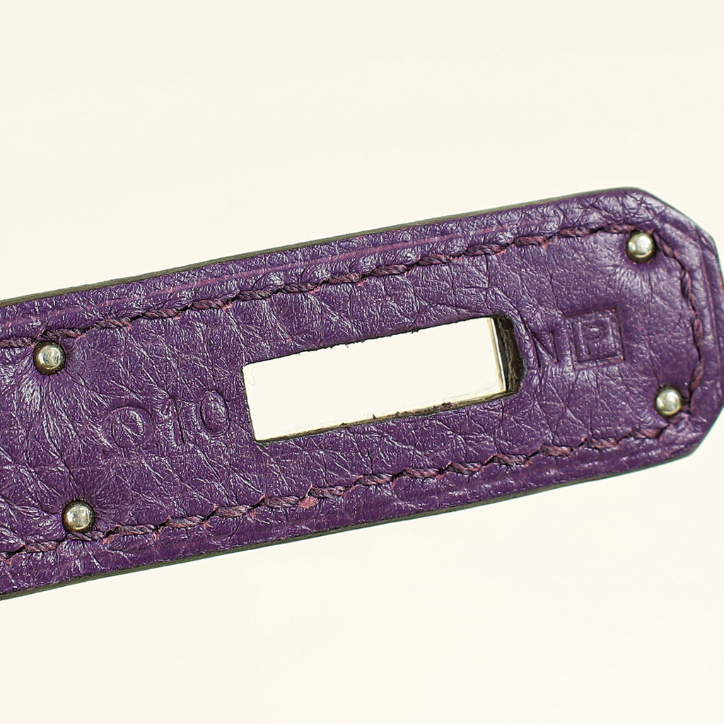 Hermes Ultraviolet Kelly 32 Retourne Bag