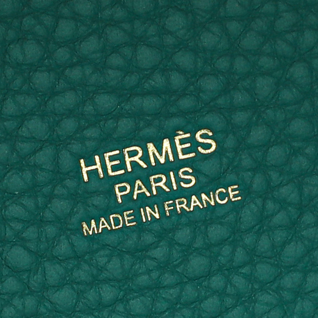 Hermes Vert Verone Picotin Lock 18 Bag
