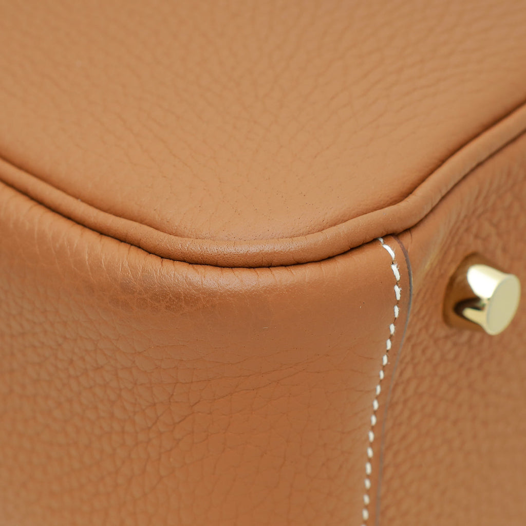 Hermes Gold Lindy 26 Bag