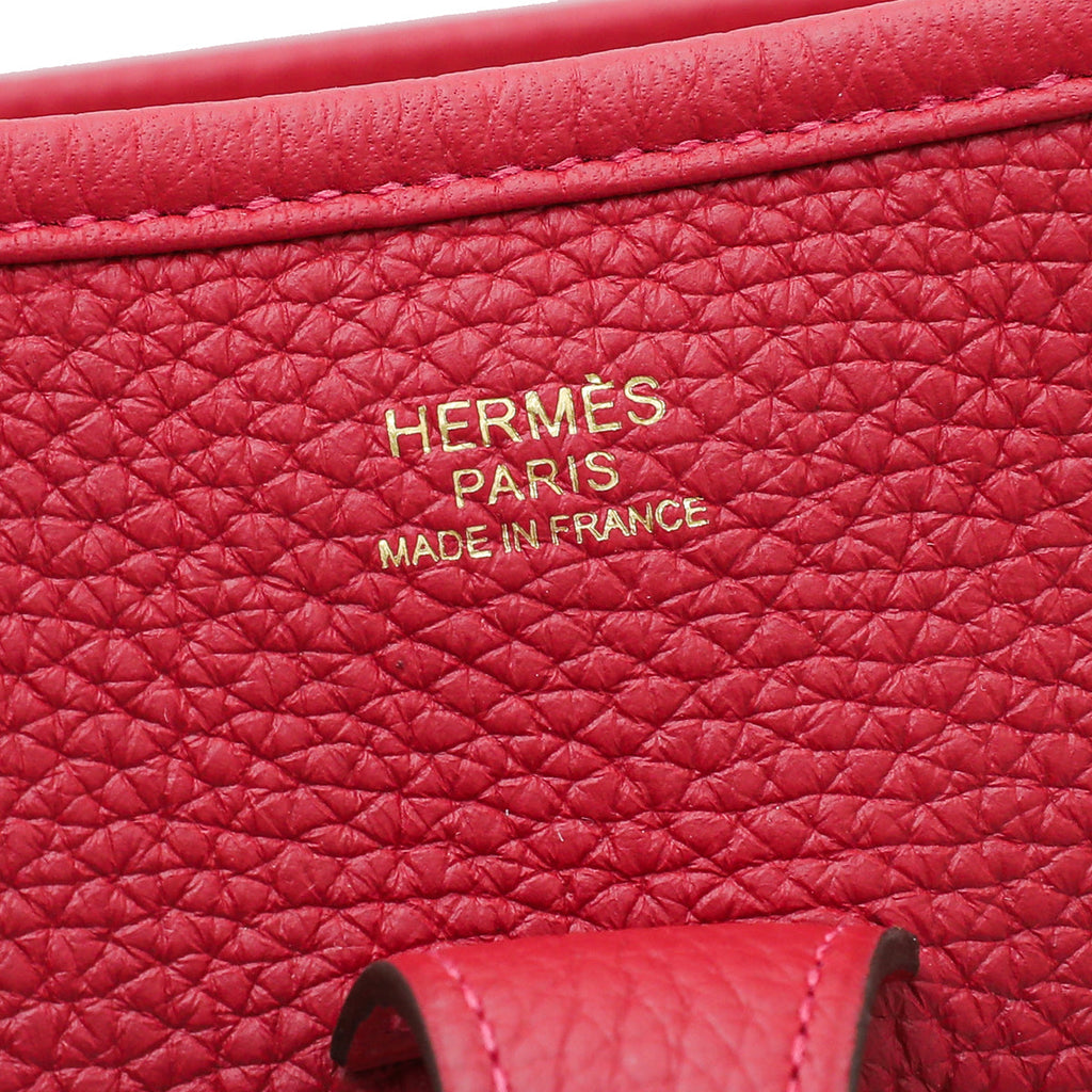 Hermes Rouse Casaque Evelyne III PM Bag