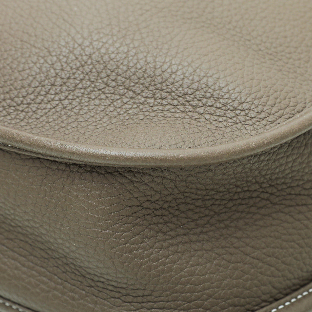 Hermes Etoupe Evelyne III PM Bag