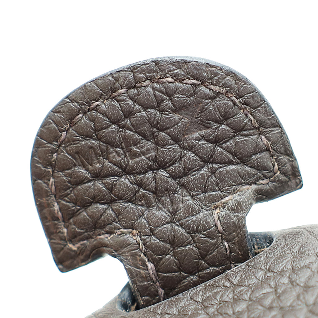 Hermes Chocolate Brown Evelyne III PM Bag