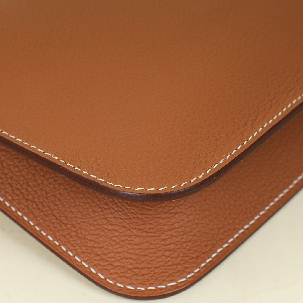 Hermes Gold Zipengo Chaine d'Ancre To Go Pouch