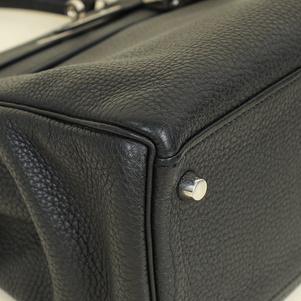 Hermes Noir Retourne Kelly 32 Bag