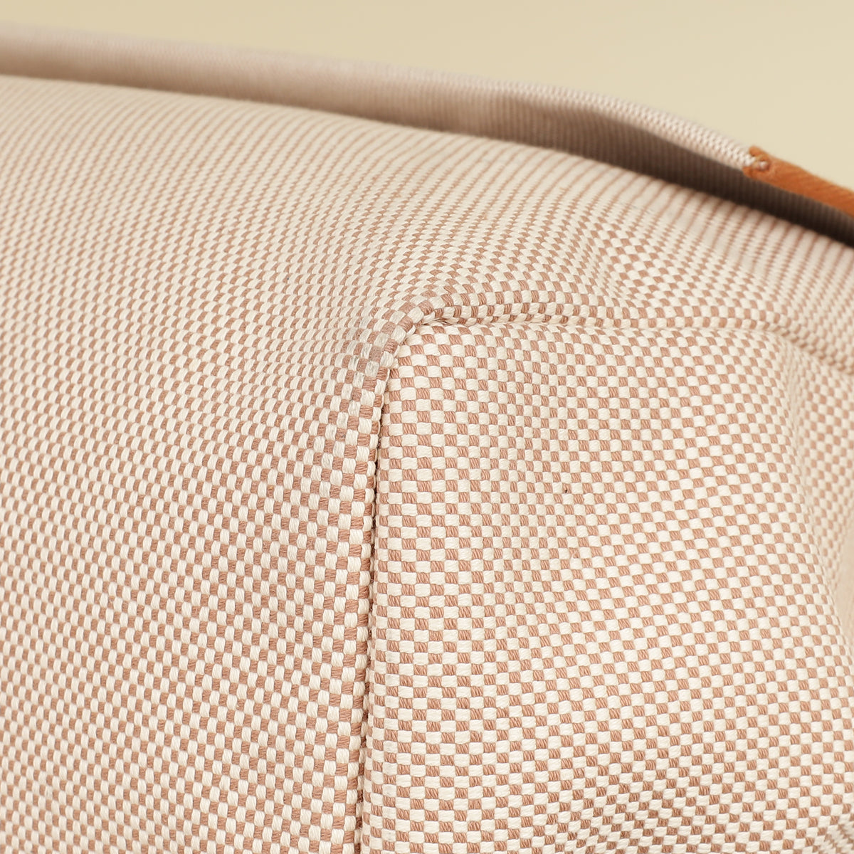 Hermes Natural Herbag Zip 50 Retourne Cabine Bag