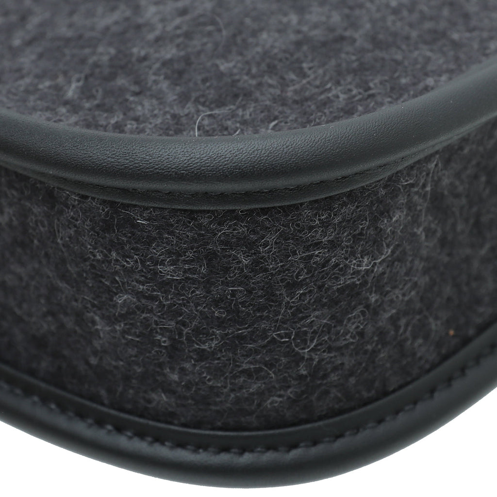 Hermes Noir Evelyne Amazone 16 TPM Wool Swift Bag