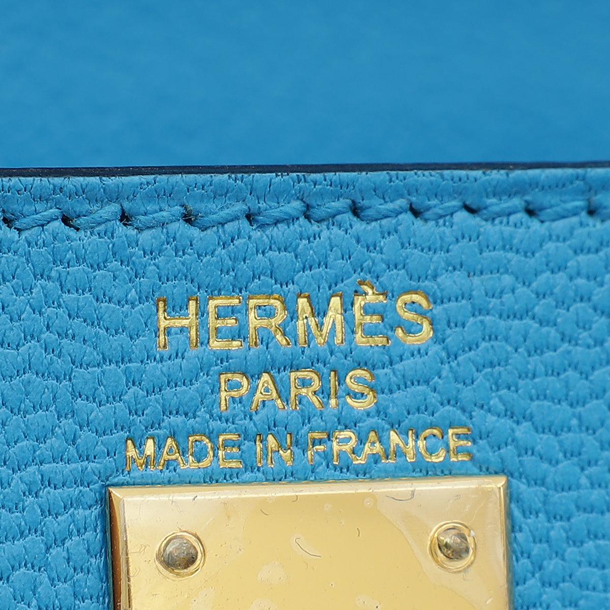 Hermes Bleu Frida Sellier Kelly 25 Bag