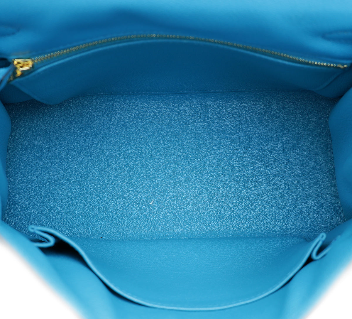 Hermes Bleu Frida Sellier Kelly 25 Bag