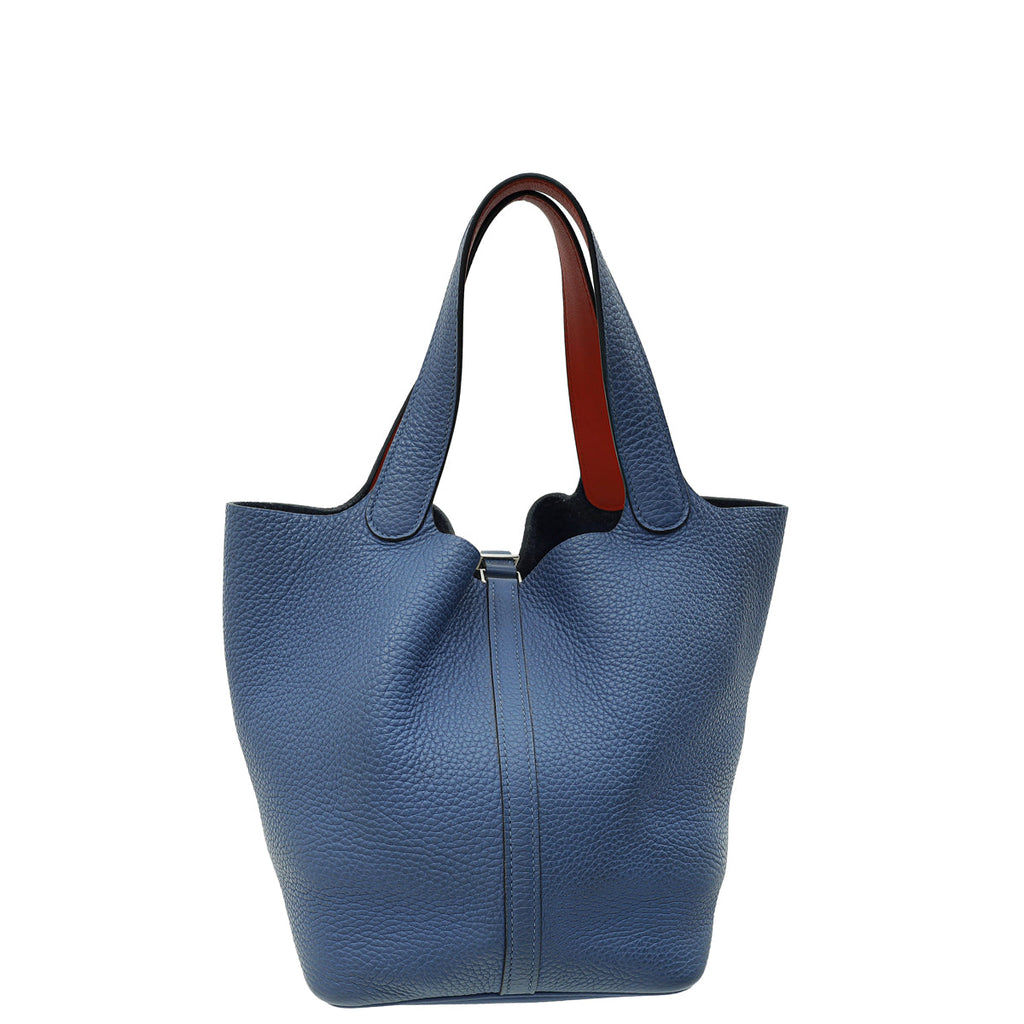 Hermes Bicolor Picotin Lock 22 Eclat Bag
